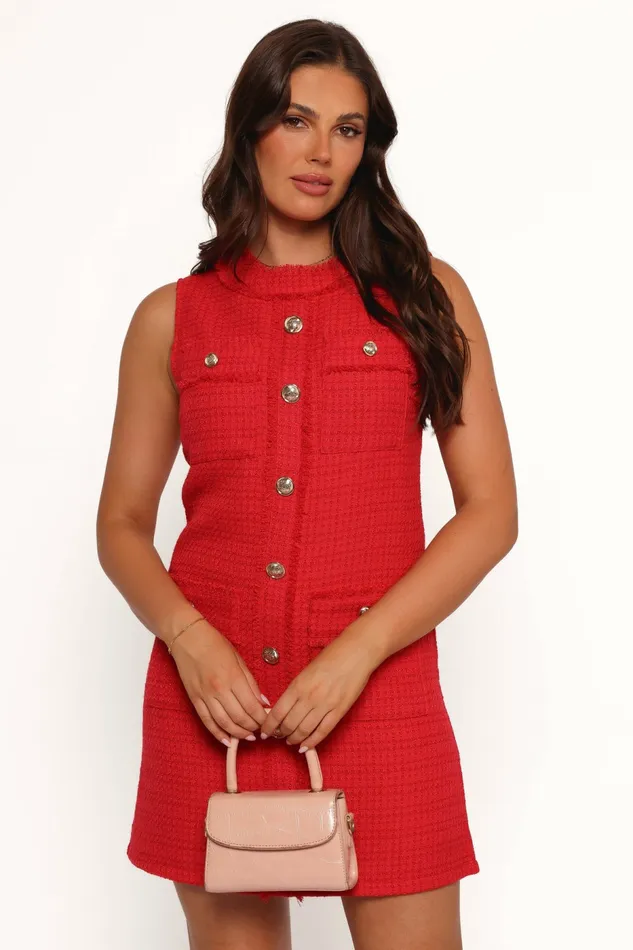 Event Dresses Petal and Pup Women Kayli Mini Dress Red