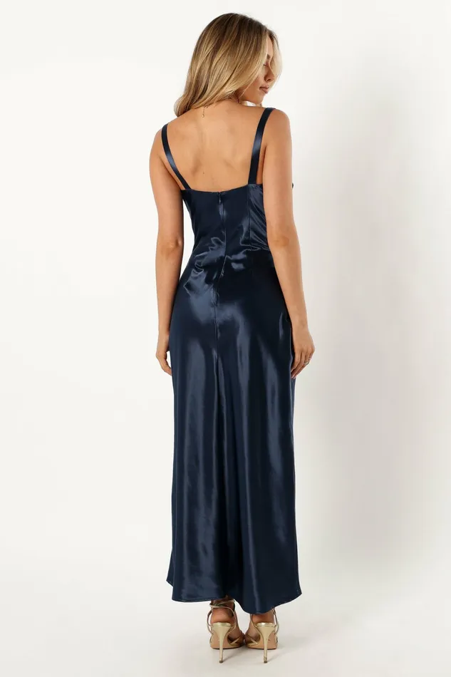 Event Dresses Petal and Pup Women Loxana Midi Dress Midnight