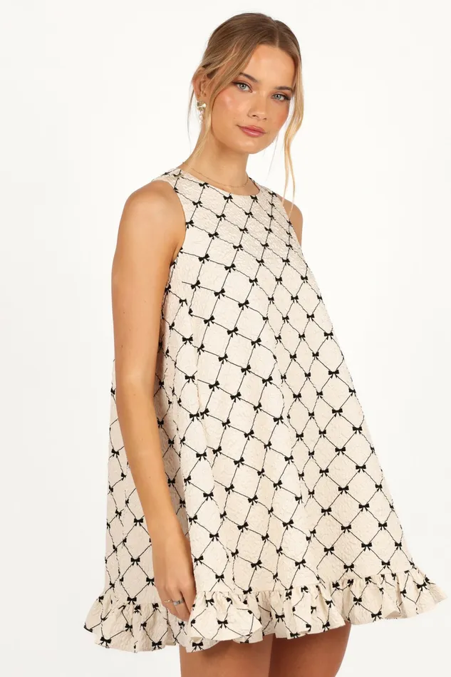Fall Dresses Florence Mini Dress Cream Petal and Pup Women Fall Dresses Florence Mini Dress Cream Petal and Pup Women