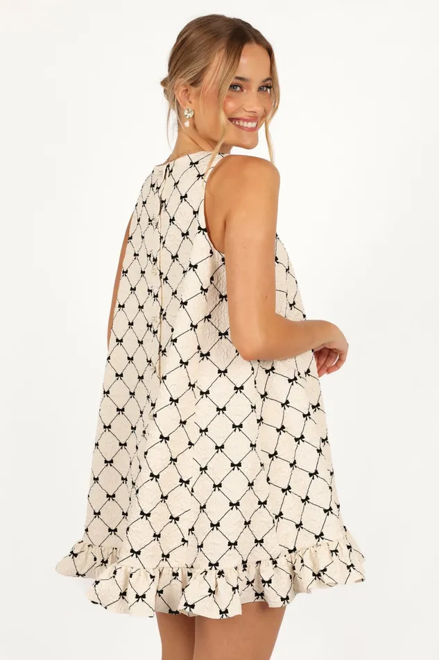 Fall Dresses Florence Mini Dress Cream Petal and Pup Women Fall Dresses Florence Mini Dress Cream Petal and Pup Women