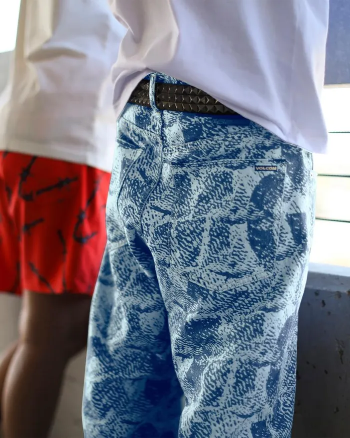 Fergadelic Denim 8211 Road Sky Mens Volcom Jeans