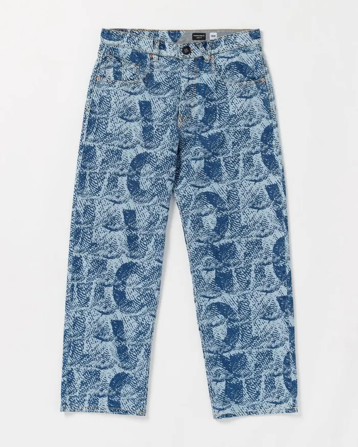 Fergadelic Denim 8211 Road Sky Mens Volcom Jeans