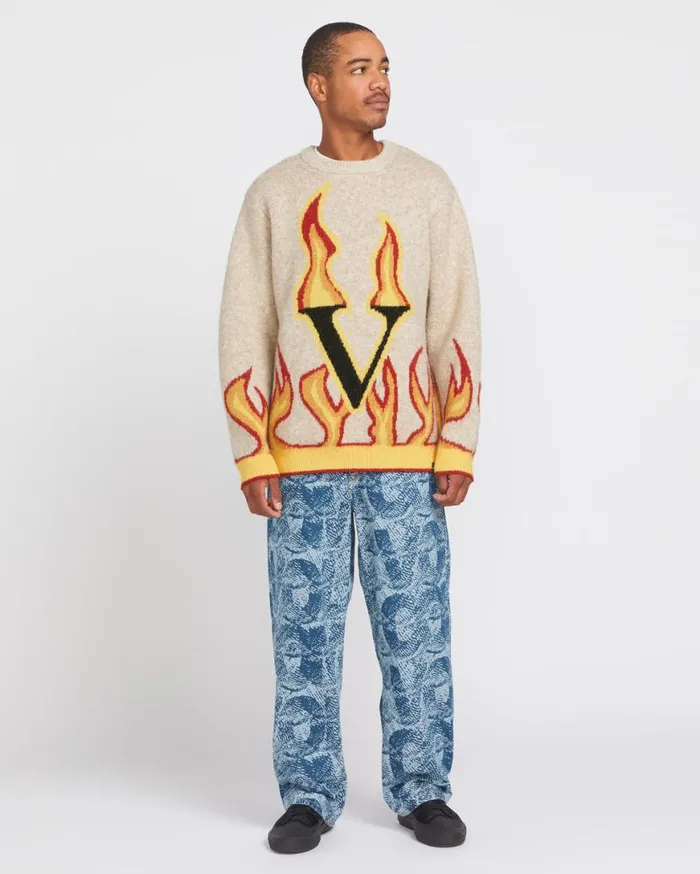 Fergadelic Denim 8211 Road Sky Mens Volcom Jeans