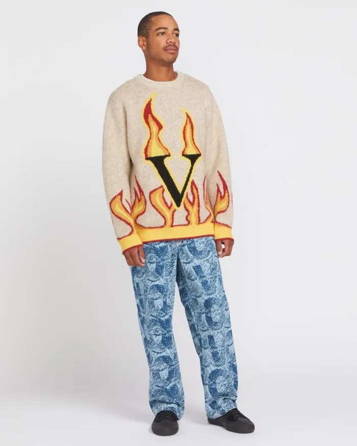 Fergadelic Denim 8211 Road Sky Mens Volcom Jeans