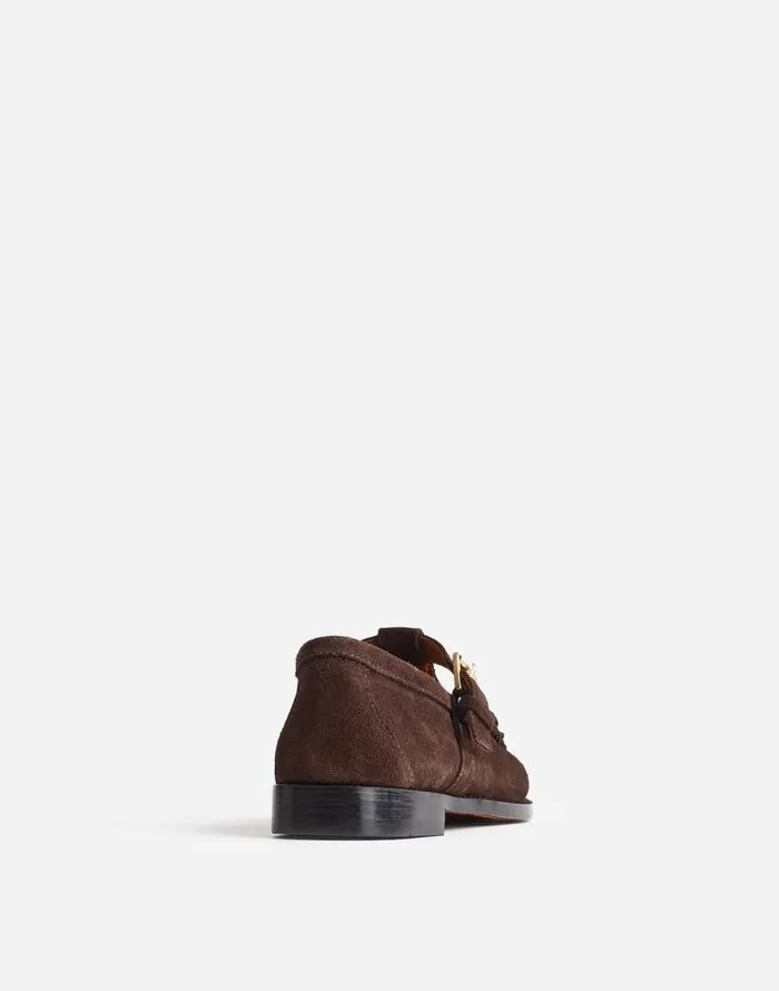 Flats and Loafers Women Madewell GHBASS Mary Jane Weejuns Loafers Brown