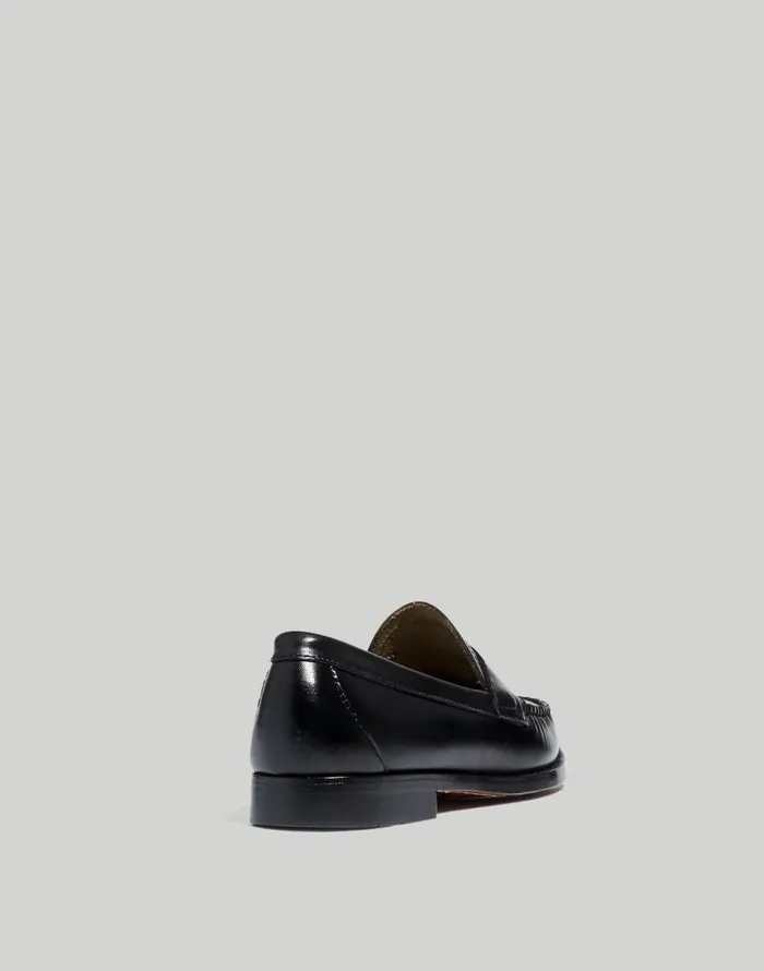 Flats and Loafers Women Madewell GHBASS Whitney Weejuns Penny Loafers Black