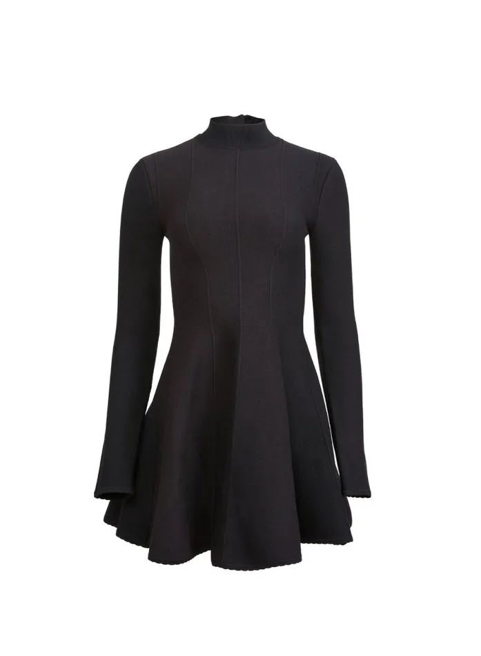 Fleur Du Mal Dresses Long Sleeve Flared Corset Dress Black 8211 Women Fleur Du Mal Dresses Long Sleeve Flared Corset Dress Black 8211 Women