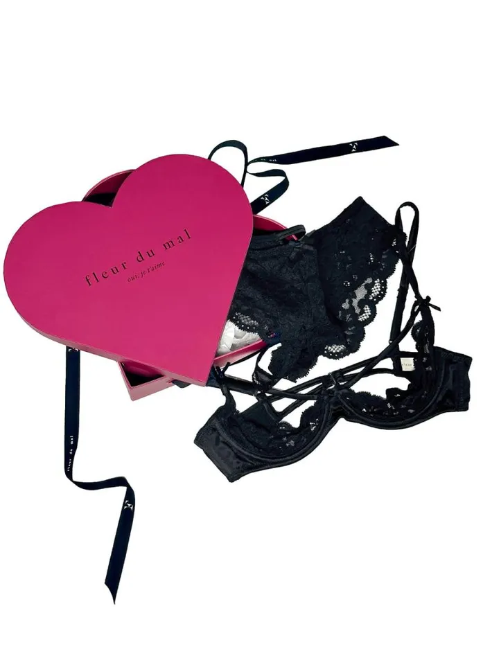Fleur Du Mal Pleasure Heart Shaped Gift Box 8211 Women