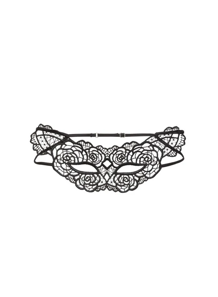 Fleur Du Mal Pleasure Rose Guipure Eye Mask Black 8211 Women Fleur Du Mal Pleasure Rose Guipure Eye Mask Black 8211 Women