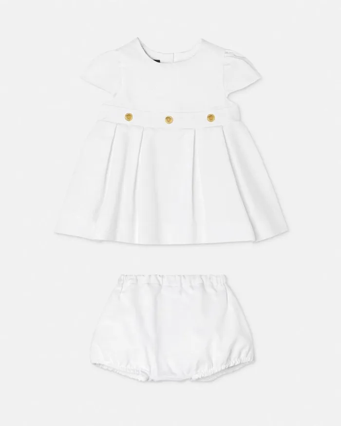 Formal Baby Dress Set White Children Versace Clothing