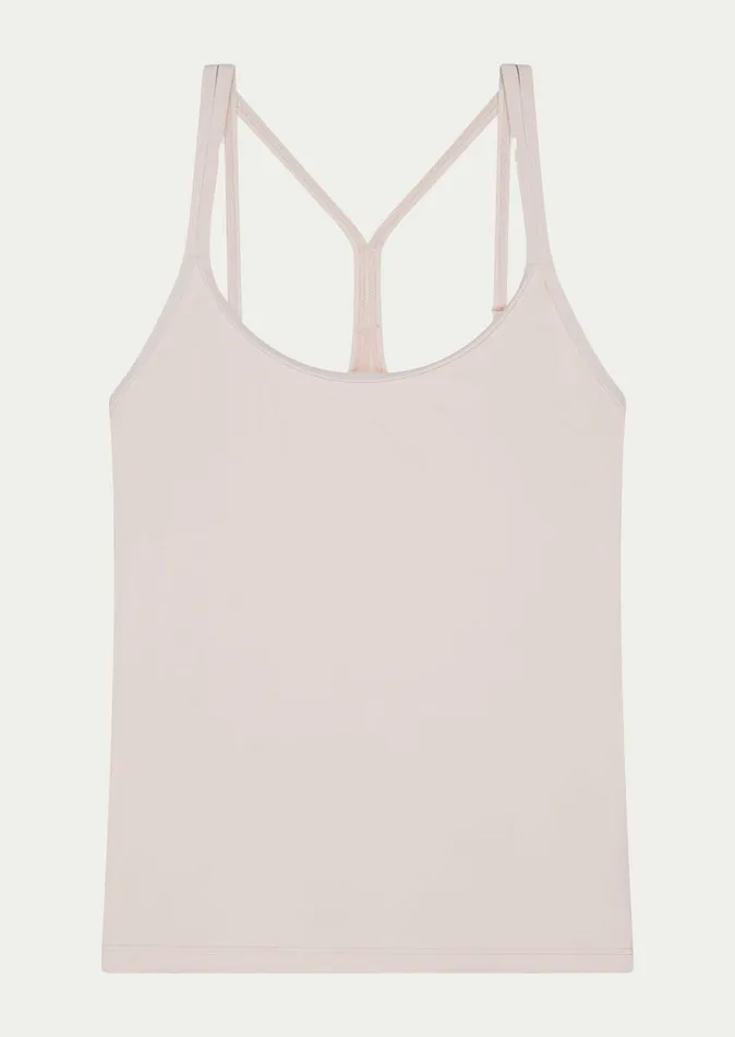 FOUNDATION SHORT SLEEVE TEE IN BLUSH Women Tees PE Nation