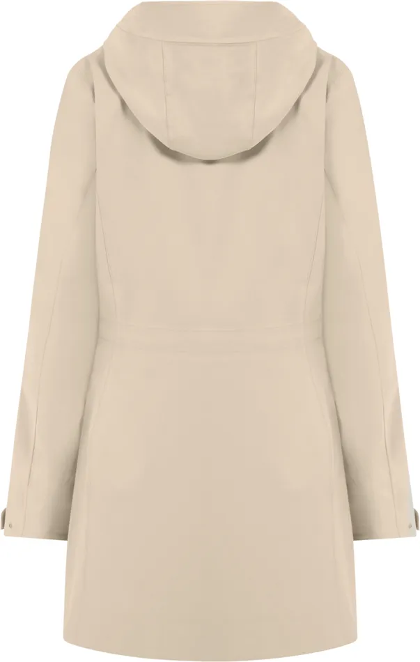 Fredrika Parka Clay Beige Women Didriksons Spring Jackets