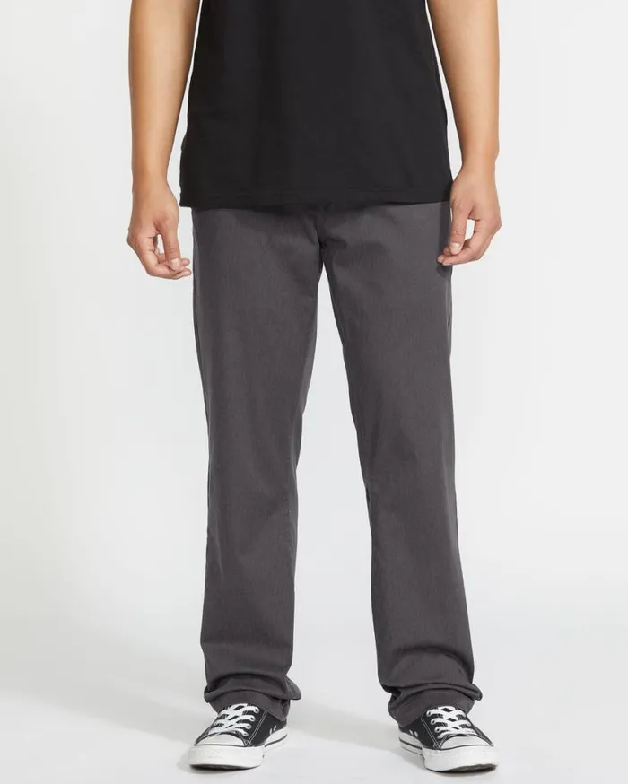 Frickin Modern Stretch Pants 8211 Charcoal Heather Mens Volcom Golf