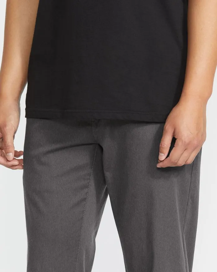Frickin Modern Stretch Pants 8211 Charcoal Heather Mens Volcom Golf