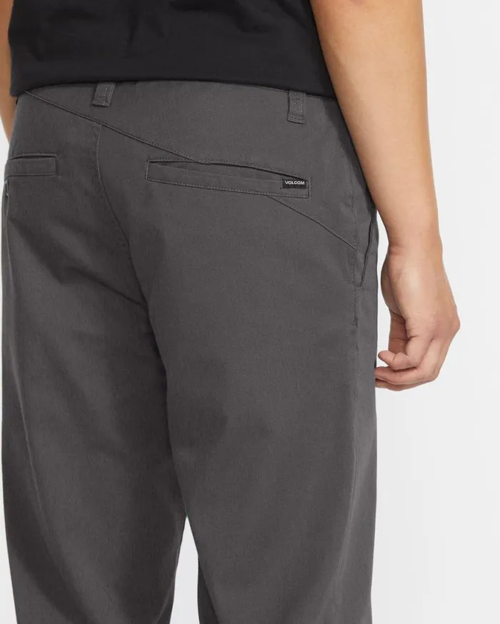 Frickin Modern Stretch Pants 8211 Charcoal Heather Mens Volcom Golf