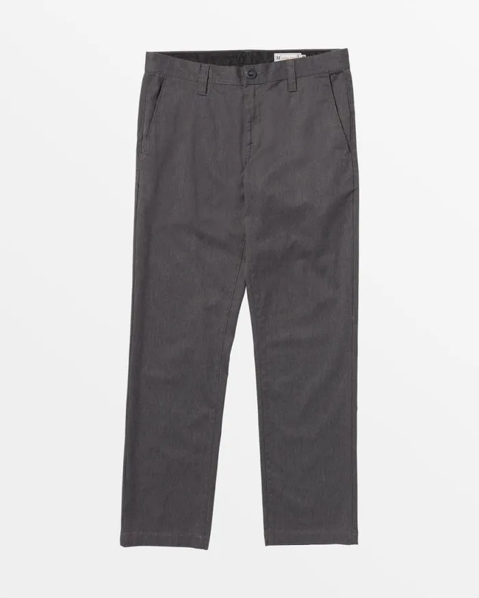 Frickin Modern Stretch Pants 8211 Charcoal Heather Mens Volcom Golf
