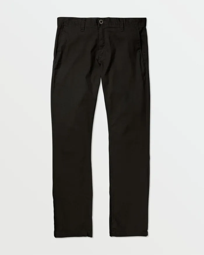 Frickin Tech Chino 8211 Black Mens Volcom Pants