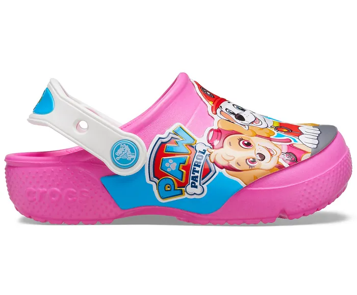 GirlsBoys Clogs Crocs Kids8217 Crocs Fun Lab Paw Patrol Clog Electric Pink