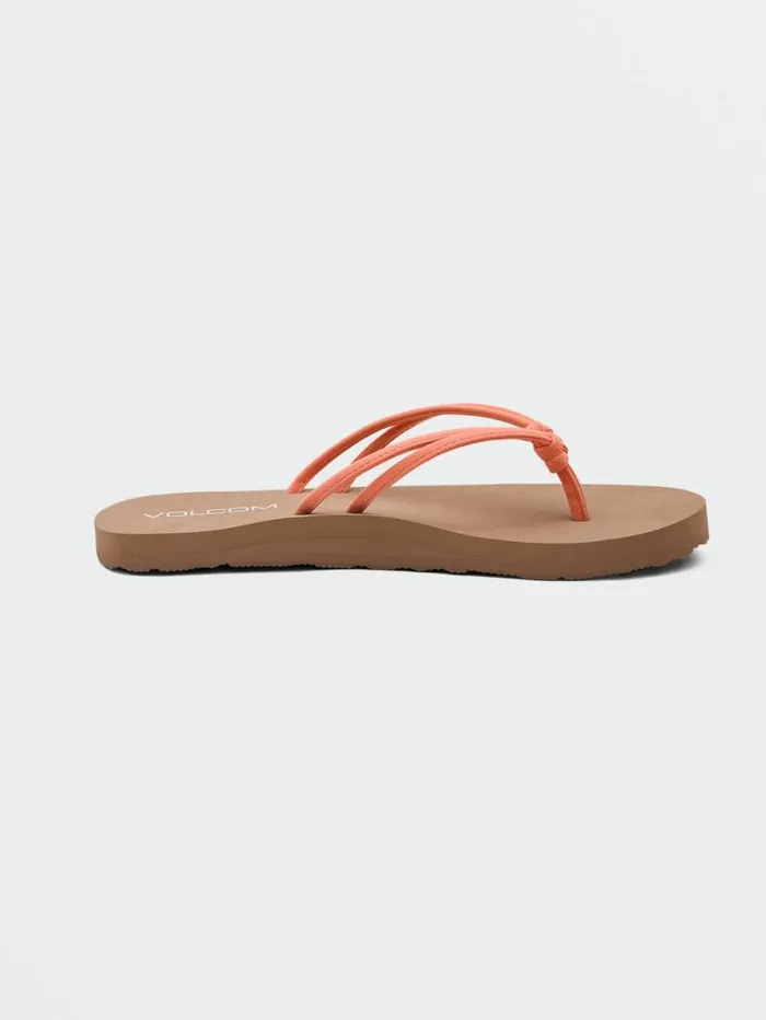 Girls Forever And Ever Sandals 8211 Papaya Kids Volcom Sandals