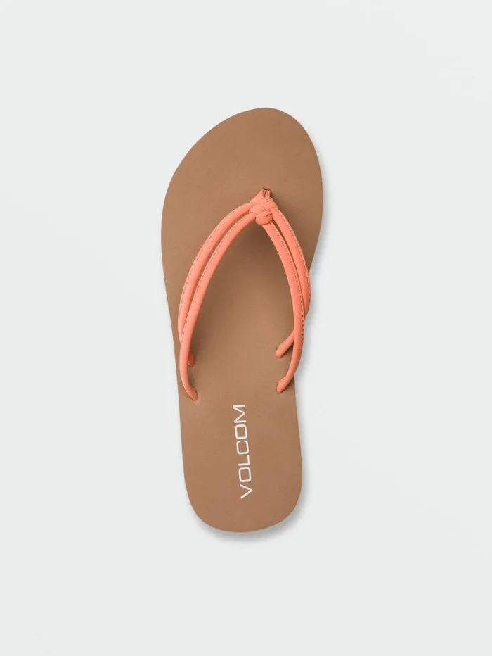 Girls Forever And Ever Sandals 8211 Papaya Kids Volcom Sandals