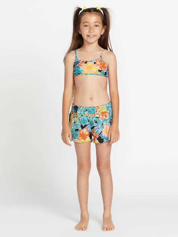 Girls Take It Easy Boardshorts 8211 Multi Kids Volcom Swim