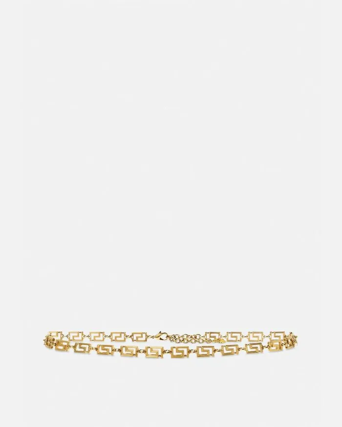 Greca Goddess Chain Belt Gold Women Versace Belts