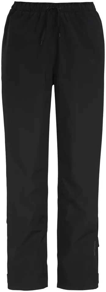 Grit Unisex Rain Pants Black Men Didriksons Waterproof Trousers