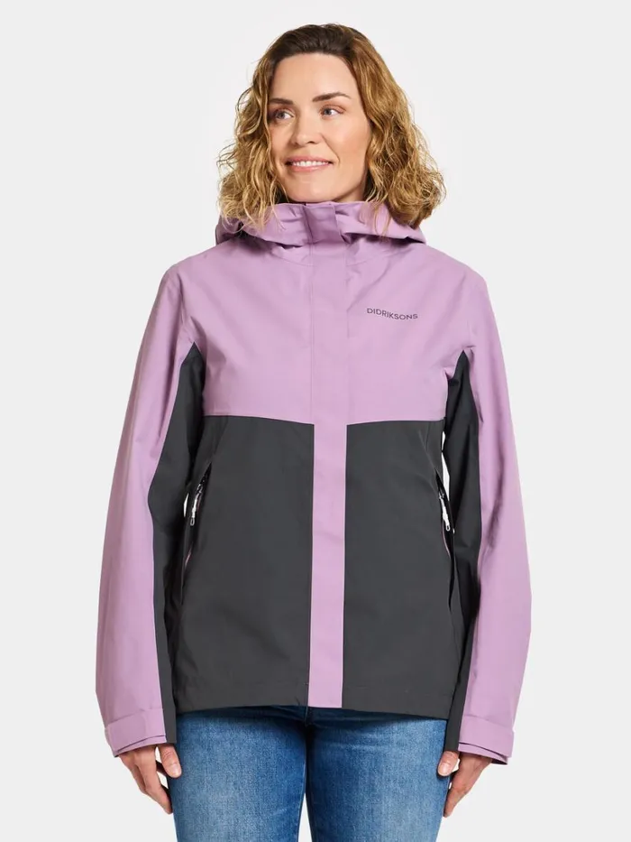 Grit Women039s Jacket Purple Rain Women Didriksons Spring Jackets