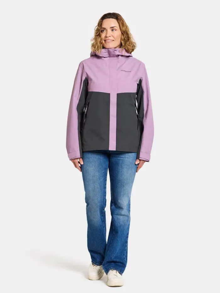 Grit Women039s Jacket Purple Rain Women Didriksons Spring Jackets