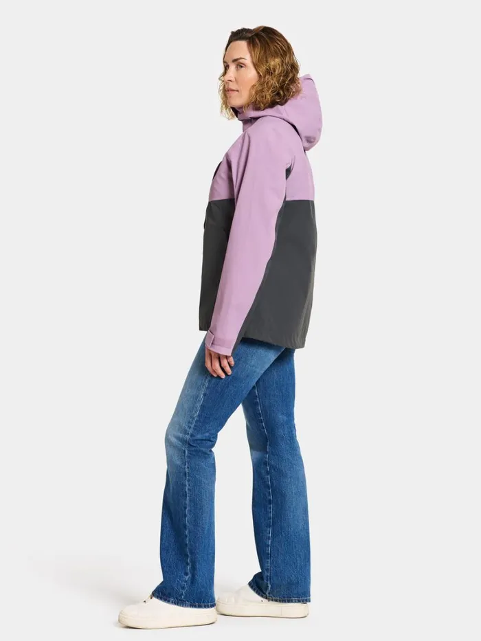 Grit Women039s Jacket Purple Rain Women Didriksons Spring Jackets