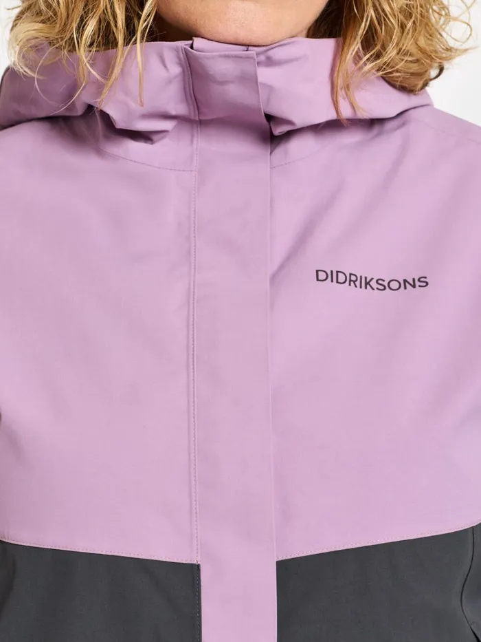 Grit Women039s Jacket Purple Rain Women Didriksons Spring Jackets
