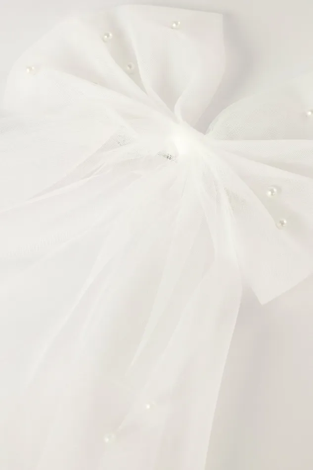 Hair Accessories Cora Hair Bow White 8211 Petal and Pup Women