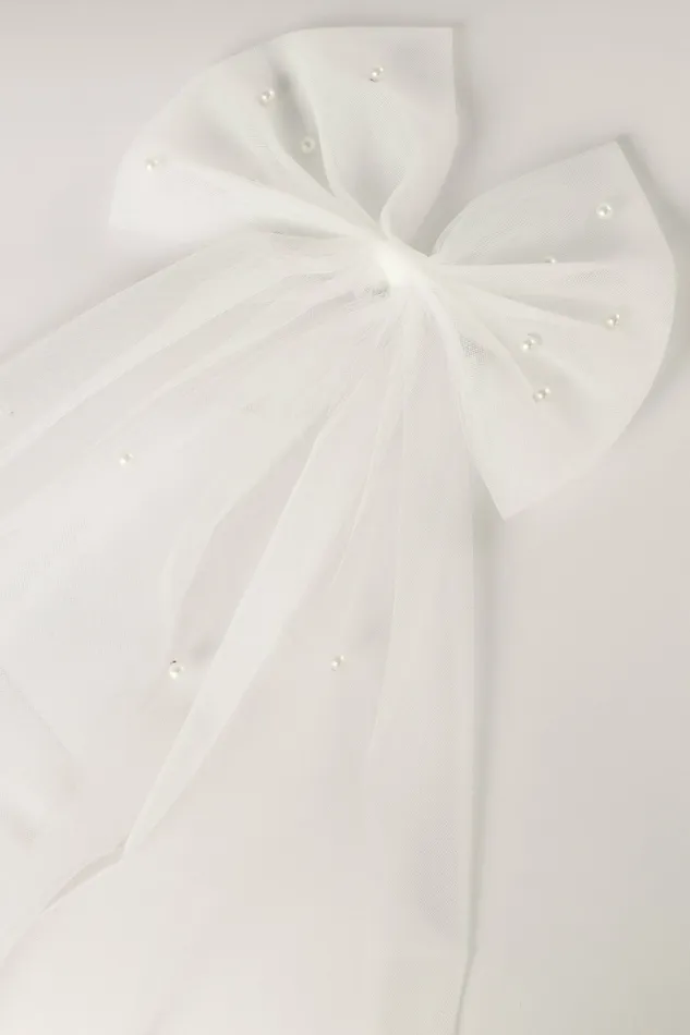Hair Accessories Cora Hair Bow White 8211 Petal and Pup Women