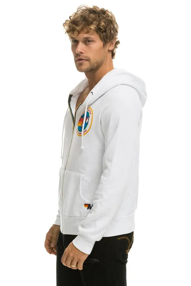 Hamptons Hoodie 8211 White WomenMen Aviator Nation Hoodies