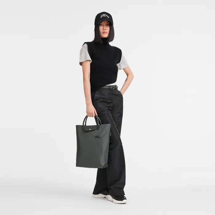 Handbags Le Pliage Green M Tote bag GraphiteGraphiteGraphite Longchamp Men Handbags Le Pliage Green M Tote bag GraphiteGraphiteGraphite Longchamp Men