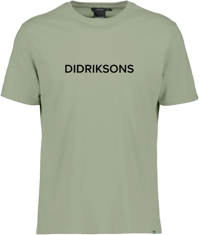 Harald Men039s Tshirt Didriksons Light Moss Men Didriksons Tshirts and Polos