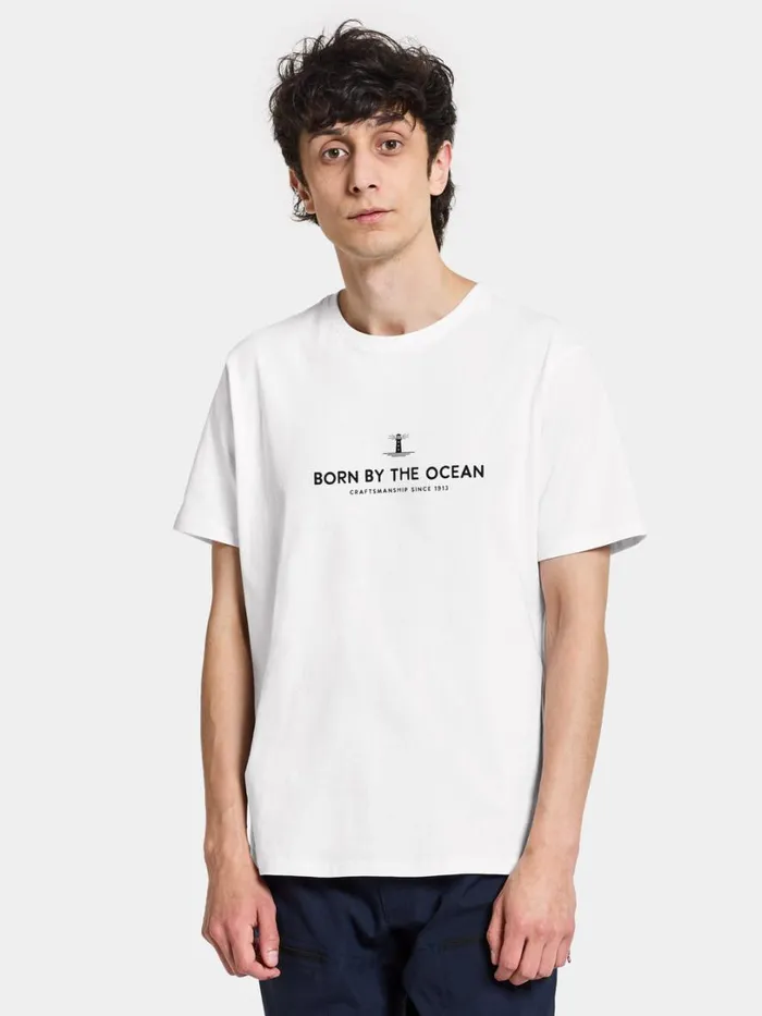Harald Men039s Tshirt Light House Snow White Men Didriksons Tshirts and Polos