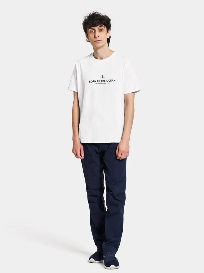 Harald Men039s Tshirt Light House Snow White Men Didriksons Tshirts and Polos