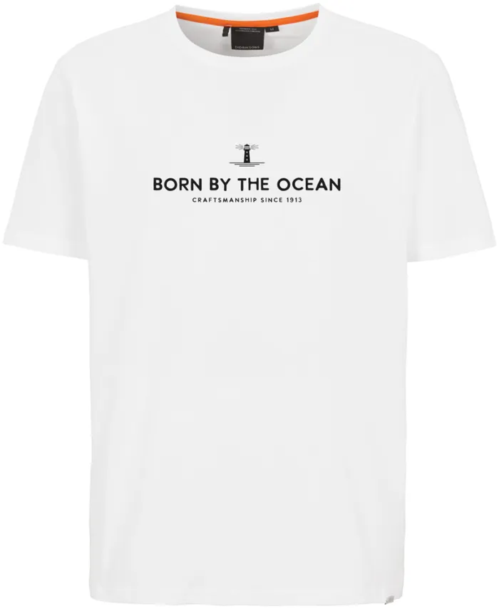 Harald Men039s Tshirt Light House Snow White Men Didriksons Tshirts and Polos