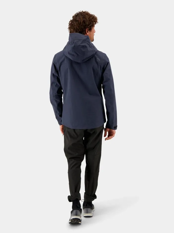 Harp Jacket Dark Night Blue Men Didriksons Lightweight Jackets