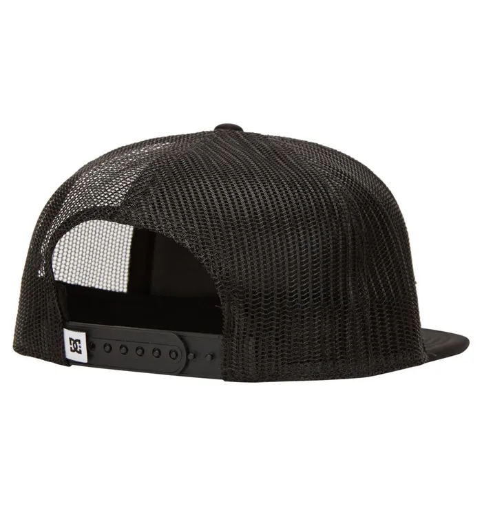 Hats and Beanies DC Shoes Men Gas Station Trucker Hat black