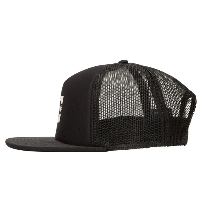Hats and Beanies DC Shoes Men Gas Station Trucker Hat black