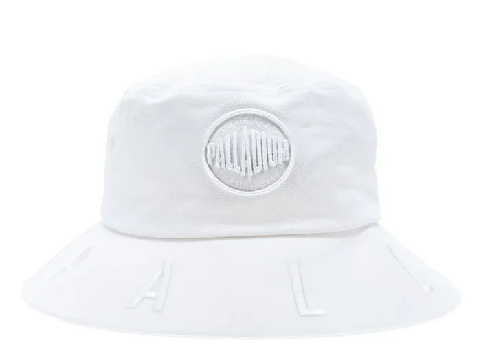 Hats WomenMen PALLADIUM PALLADIUM LOGO BUCKET HAT Palladium Logo Bucket Hat