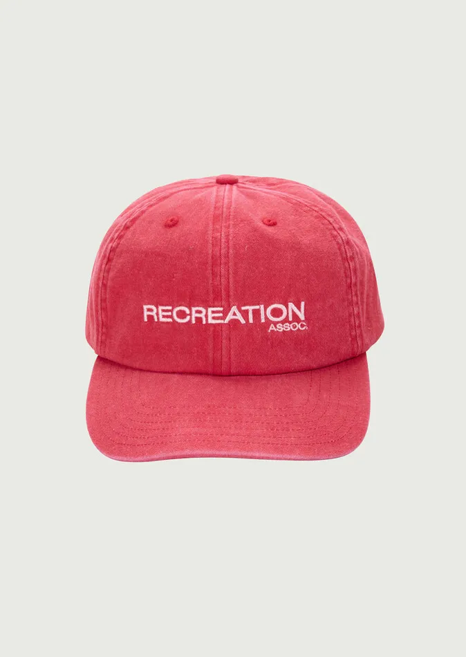 Hats Women PE Nation THROWBACK CAP IN POPPY RED