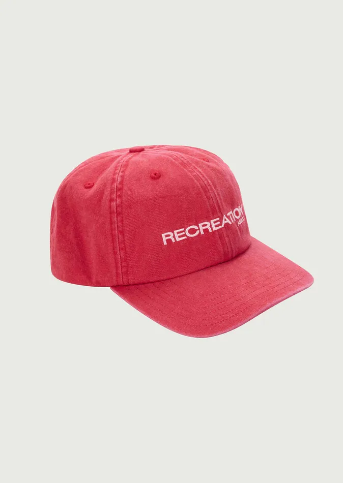 Hats Women PE Nation THROWBACK CAP IN POPPY RED