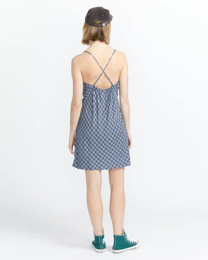 Haute Embers Dress 8211 Vintage Navy Womens Volcom Dresses
