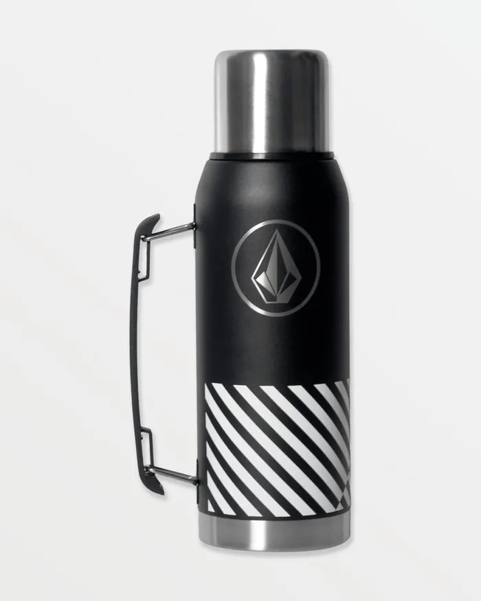 Heavy Metal Thermal Bottle 8211 Black Mens Volcom Drinkware