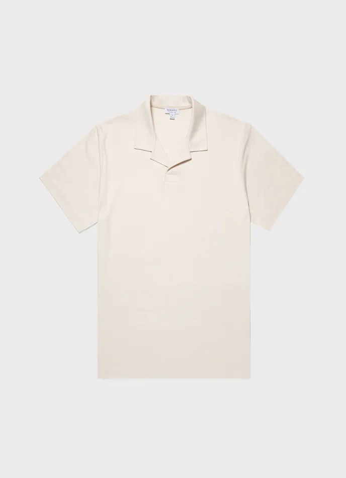 Heavyweight Polo Shirt Undyed Polo Shirts ussunspel Men