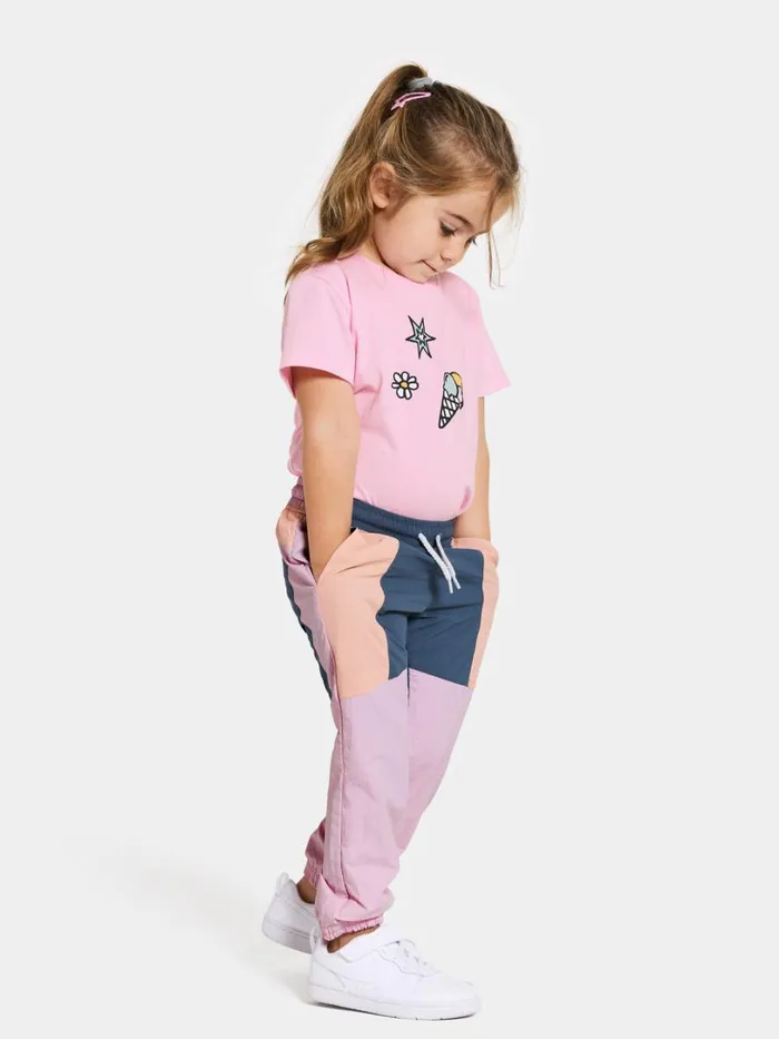 Hjortron Kids039 Pants Orchid Pink Kids Didriksons Waterproof Trousers