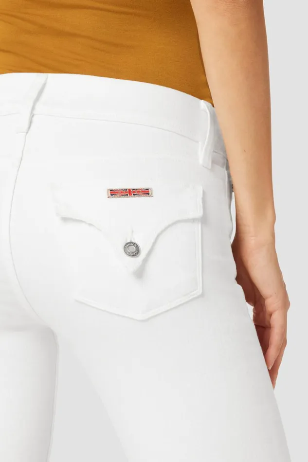 Hudson Jeans Bootcut Beth MidRise Baby Bootcut Jean White 8211 Women Hudson Jeans Bootcut Beth MidRise Baby Bootcut Jean White 8211 Women